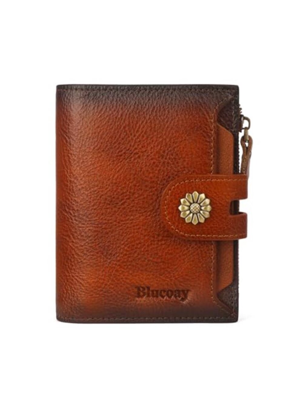 Womens Leather Wallet RFID Bifold Card Holder Coin Purse ID Organizer Clutch